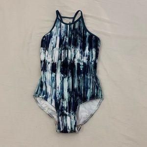 Eleve dancewear half/quarter zip leotard